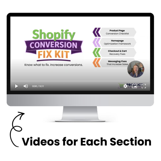 Shopify Conversion Fix Kit