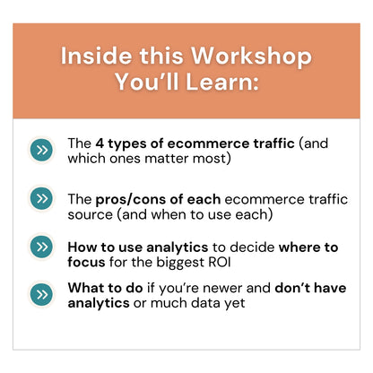 Traffic Turbocharge Workshop - Learn to Drive Massive Ecommerce Traffic