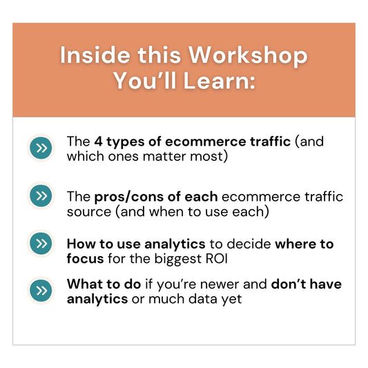 Traffic Turbocharge Workshop - Learn to Drive Massive Ecommerce Traffic