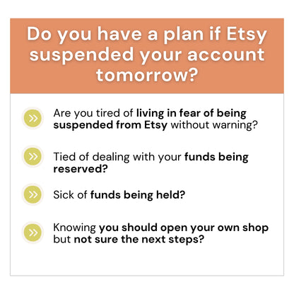 Shop Migration Simplified: Transferring Your Etsy Shop to Shopify Course