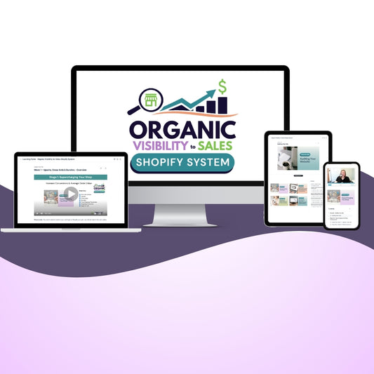 The Organic Visibility to Sales Shopify System